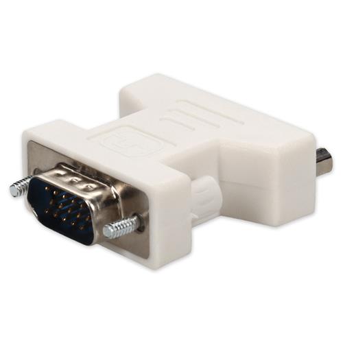 Picture of 5PK VGA Male to DVI-I (29 pin) Female White Adapters Max Resolution Up to 1920x1200 (WUXGA)