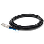 Picture of Huawei® 02310MUH Compatible TAA Compliant 40GBase-CU QSFP+ to QSFP+ Direct Attach Cable (Passive Twinax, 3m)