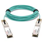 Picture of Huawei® 02311KNQ-5M Compatible TAA Compliant 100GBase-AOC QSFP28 to QSFP28 Active Optical Cable (850nm, MMF, 5m)