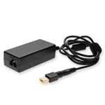 Picture of Lenovo® 0B47030 Compatible 45W 20V at 2.25A Black Slim Tip Laptop Power Adapter and Cable