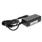 Picture of Lenovo® 0B47030 Compatible 45W 20V at 2.25A Black Slim Tip Laptop Power Adapter and Cable