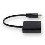 Picture of Lenovo® 0B47069 Compatible HDMI 1.3 Male to VGA Female Black Active Adapter Max Resolution Up to 1920x1200 (WUXGA)