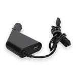 Picture of Lenovo® 0B47481 Compatible 65W 20V at 3.25A Black Slim Tip Laptop Power Adapter and Cable