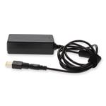 Picture of Lenovo® 0C19880 Compatible 45W 20V at 2.25A Black Slim Tip Laptop Power Adapter and Cable