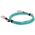 Picture of Calix® Compatible TAA 10GBase-AOC SFP+ to SFP+ Active Optical Cable (850nm, MMF, 50cm)