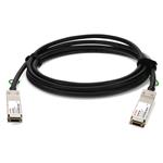 Picture of Calix® Compatible TAA 100GBase-CU QSFP28 to QSFP28 Direct Attach Cable (Passive Twinax, 50cm, 30AWG)