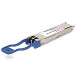 Picture of Brocade® (Formerly) 100G-QSFP28-LR4-LP-10KM Compatible TAA Compliant 100GBase-LR4 QSFP28 Transceiver (SMF, 1295nm to 1309nm, 10km, LC)