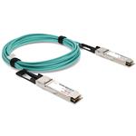 Picture of Extreme Networks® 10314 Compatible TAA Compliant 40GBase-AOC QSFP+ to QSFP+ Active Optical Cable (850nm, MMF, 5m)