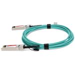 Picture of Brocade® (Formerly) 10GE-SFPP-AOC-1001 Compatible TAA Compliant 10GBase-AOC SFP+ to SFP+ Active Optical Cable (850nm, MMF, 10m)