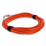 Picture of 30m Dell® 310-5610 Compatible LC (Male) to LC (Male) OM1 Straight Orange Duplex Fiber OFNR (Riser-Rated) Patch Cable