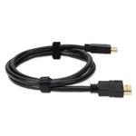 Picture of 5PK 3ft Dell® 331-2292 Compatible HDMI 1.3 Male to Male Black Stacking Cables