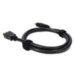 Picture of 3ft Dell® 331-2292 Compatible HDMI 1.3 Male to Male Black Stacking Cable