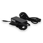 Picture of Dell® 332-1827 Compatible 45W 19.5V at 2.31A Black 7.4 mm x 5.0 mm Laptop Power Adapter and Cable