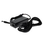 Picture of Dell® 332-1831 Compatible 65W 19.5V at 3.34A Black 7.4 mm x 5.0 mm Laptop Power Adapter and Cable