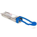 Picture of Brocade® (Formerly) 40G-QSFP-LM4 Compatible TAA Compliant 40GBase-LX4 QSFP+ Transceiver (SMF, 1270nm to 1330nm, 2km, DOM, LC)