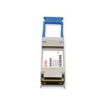 Picture of Brocade® (Formerly) 40G-QSFP-PLR4 Compatible TAA Compliant 40GBase-PLR4 QSFP+ Transceiver (SMF, 1310nm, 10km, DOM, MPO)