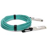 Picture of Brocade® (Formerly) Compatible TAA Compliant 40GBase-AOC QSFP+ to QSFP+ Active Optical Cable (850nm, MMF, 20m)