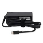 Picture of USB 3.1 (C) Male to NEMA 5-15P Male 45W 20V at 2.25A Black USB-C Laptop Power Adapter and Cable