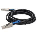 Picture of 1m Dell® Compatible SFF-8644 External Mini-SAS HD Male to Male Black Storage Cable