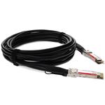 Picture of Dell® 470-ACYY Compatible TAA 200GBase-CU QSFP-DD to QSFP-DD Direct Attach Cable (Passive Twinax, 3m)