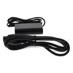 Picture of Dell® 492-BBUU Compatible 45W 19.5V at 2.25A Black USB-C Laptop Power Adapter and Cable