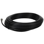 Picture of 25ft Cisco® 4G-CAB-LMR240-25 Compatible TNC (Male) to TNC (Female) Coaxial Straight Black Simplex Copper PVC Patch Cable