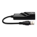Picture of Lenovo® 4X90E51405 Compatible USB 3.0 (A) Male to RJ-45 Female Black Adapter