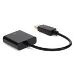 Picture of 5PK Lenovo® 57Y4393 Compatible DisplayPort 1.2 Male to VGA Female Black Adapters Max Resolution Up to 1920x1200 (WUXGA)
