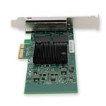 Picture of HP® 647594-B21 Comparable 10/100/1000Mbs Quad RJ-45 Port 100m PCIe 2.0 x4 Network Interface Card