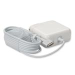 Picture of Apple Computer® 661-00529 Compatible 45W 14.85V at 3.05A Black MagSafe 2 Laptop Power Adapter and Cable