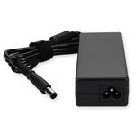 Picture of HP® 693712-001 Compatible 90W 19.5V at 4.62A Black 7.4 mm x 5.0 mm Laptop Power Adapter and Cable