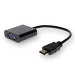 Picture of Lenovo® 701943-001 Compatible HDMI 1.3 Male to VGA Female Black Active Adapter Max Resolution Up to 1920x1200 (WUXGA)