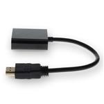 Picture of Lenovo® 701943-001 Compatible HDMI 1.3 Male to VGA Female Black Active Adapter Max Resolution Up to 1920x1200 (WUXGA)