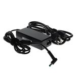 Picture of HP® 710412-001 Compatible 65W 19V at 3.33A Black 4.5 mm x 3.0 mm Laptop Power Adapter and Cable
