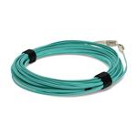 Picture of 25m IBM® 88Y6857 Compatible LC (Male) to LC (Male) Aqua OM3 Duplex Fiber OFNR (Riser-Rated) Patch Cable