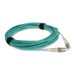 Picture of 25m IBM® 88Y6857 Compatible LC (Male) to LC (Male) Aqua OM3 Duplex Fiber OFNR (Riser-Rated) Patch Cable