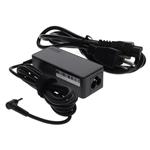 Picture of Lenovo® ADLX45DLC3A Compatible 45W 20V at 2.25A Black 3.0 mm x 1.0 mm Laptop Power Adapter and Cable