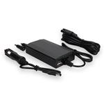 Picture of HP® AJ652AA Compatible 90W Black Various Laptop Power Adapter and Cable with 4.5mm x 3.0mm and 4.8mm x 1.7mm connector