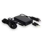 Picture of HP® AJ652AA Compatible 90W Black Various Laptop Power Adapter and Cable with 4.5mm x 3.0mm and 4.8mm x 1.7mm connector