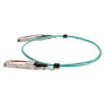 Picture of Dell® Compatible TAA 200GBase-AOC QSFP-DD to QSFP-DD Active Optical Cable (850nm, MMF, 5m)