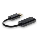 Picture of HP® BP937AA Compatible DisplayPort 1.2 Male to HDMI 1.3 Female Black Adapter Requires DP++ Max Resolution Up to 2560x1600 (WQXGA)