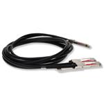 Picture of Arista Networks® CAB-D-2Q-400G-1M Compatible TAA 400GBase-CU QSFP-DD to 2xQSFP56 Direct Attach Cable (Passive Twinax, 1m)