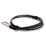 Picture of Arista Networks® CAB-D-D-200G-2-5M Compatible TAA 200GBase-CU QSFP-DD to QSFP-DD Direct Attach Cable (Passive Twinax, 2.5m)
