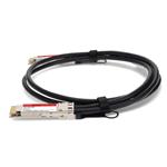 Picture of Arista Networks® CAB-D-D-400G-1M Compatible TAA 400GBase-CU QSFP-DD to QSFP-DD Direct Attach Cable (Passive Twinax, 1m)