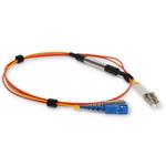 Picture of 2m Cisco® CAB-MCP-LC-2M Compatible LC (Male) to SC (Male) OM1 & OS1 Mode Conditioning (2x LC 62.5/125 to SC 62.5/125 & SC 9/125) Cable