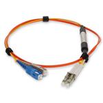 Picture of 4m Cisco® CAB-MCP-LC-4M Compatible LC (Male) to SC (Male) Orange OM1 & OS1 Duplex Fiber Mode Conditioning Cable