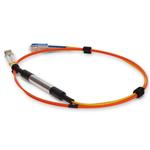Picture of 1m Cisco® CAB-MCP-LC Compatible LC (Male) to SC (Male) OM1 & OS1 Straight Mode Conditioning (2x LC 62.5/125 to SC 62.5/125 & SC 9/125) Cable