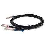 Picture of Arista Networks® Compatible TAA Compliant 100GBase-CU QSFP28 to 2xQSFP28 Direct Attach Cable (Passive Twinax, 1.5m)