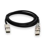 Picture of 50cm Cisco® CAB-STK-E-0.5M Compatible FlexStack Male to Male Black Stacking Cable