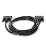 Picture of 5PK 6ft HP® DC198A Compatible DVI-D Single Link (18+1 pin) Male to Male Black Cables Max Resolution Up to 1920x1200 (WUXGA)